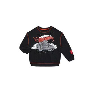 Hot Wheels Toddler Graphic Crewneck Sweatshirt Pullover